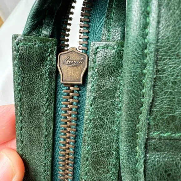 Auth F/W 2007 Balenciaga Pine Green Chevre Agneau City Shoulder Bag - Picture 6 of 16